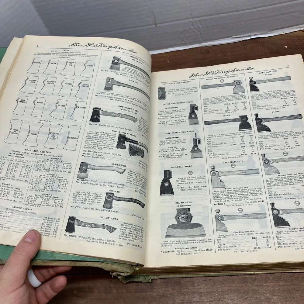 W. Bingham Co. Catalog Number 34 1935 Vintage Industrial Hardware Cleveland